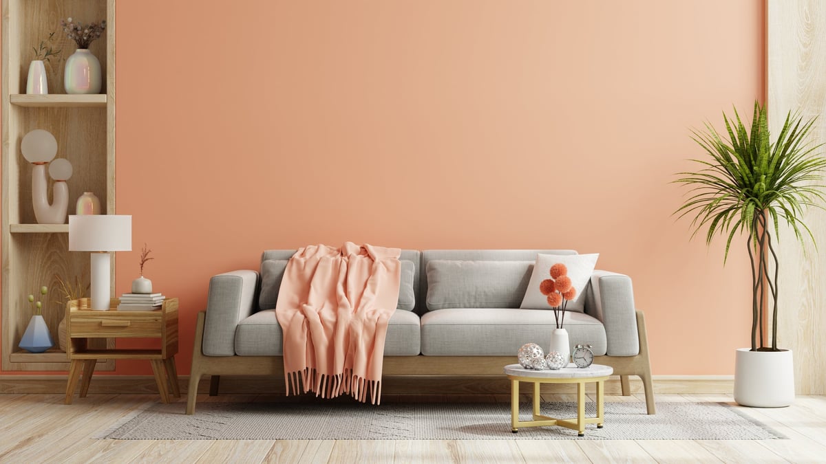 Interior after painting — refreshed, brighter wall finish